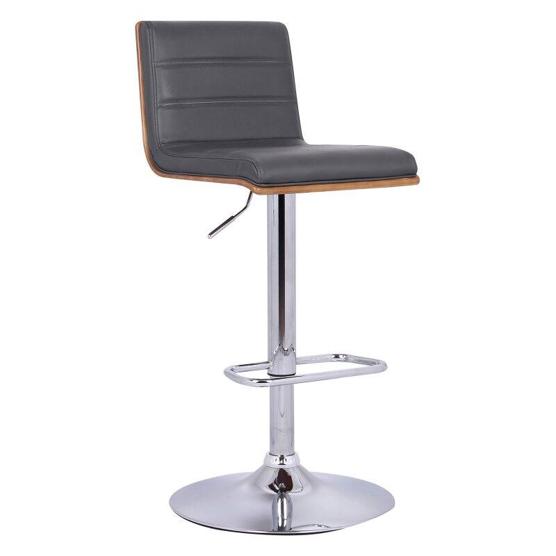 Armen Living Aubrey Adjustable Swivel Bar Stool