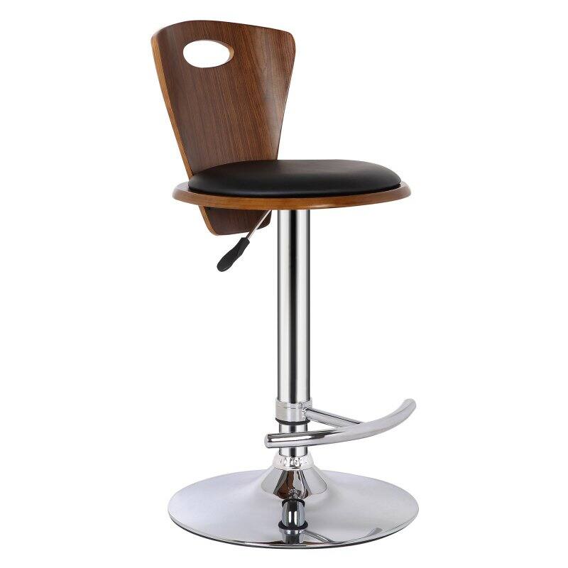 Armen Living Seattle Adjustable Swivel Bar Stool