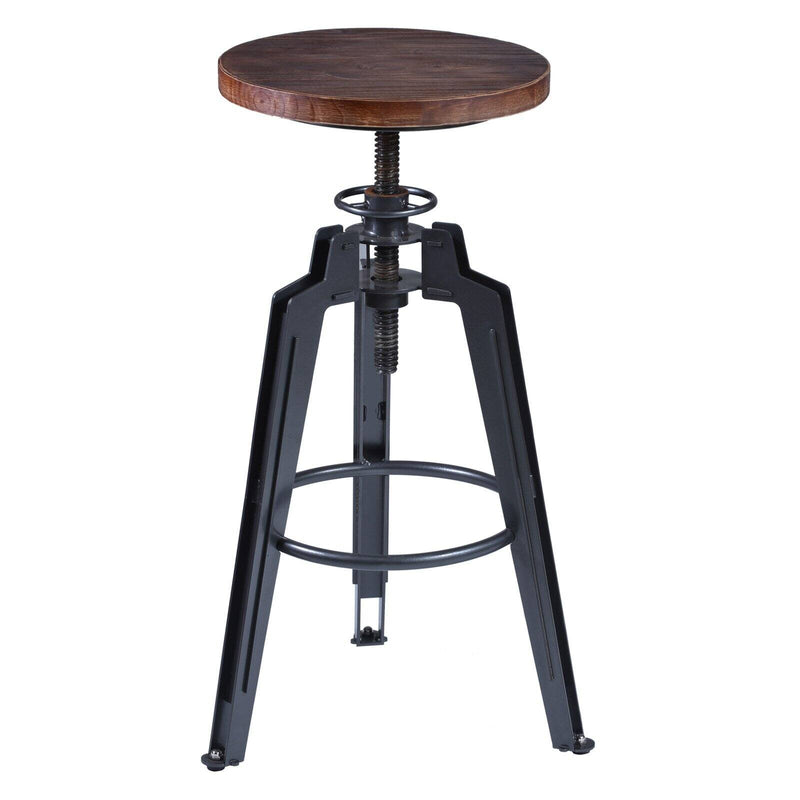 Armen Living Tribeca Adjustable Swivel Bar Stool