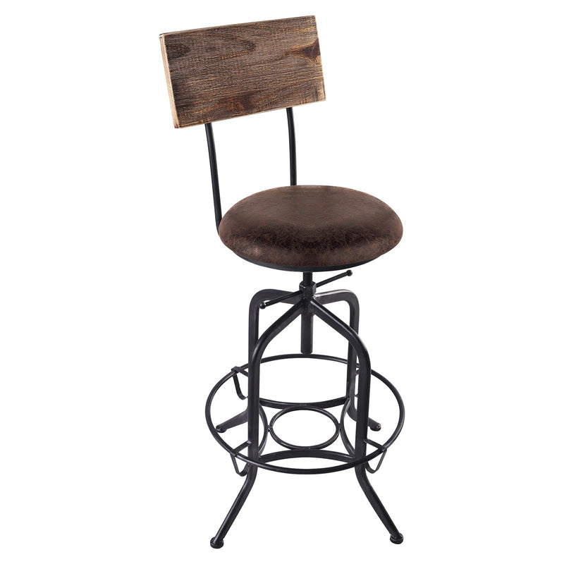 Armen Living Damian Adjustable Swivel Bar Stool