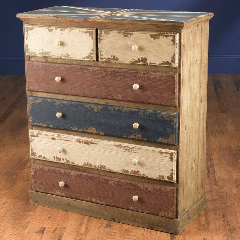 AA Importing Britania 6-Drawer Chest