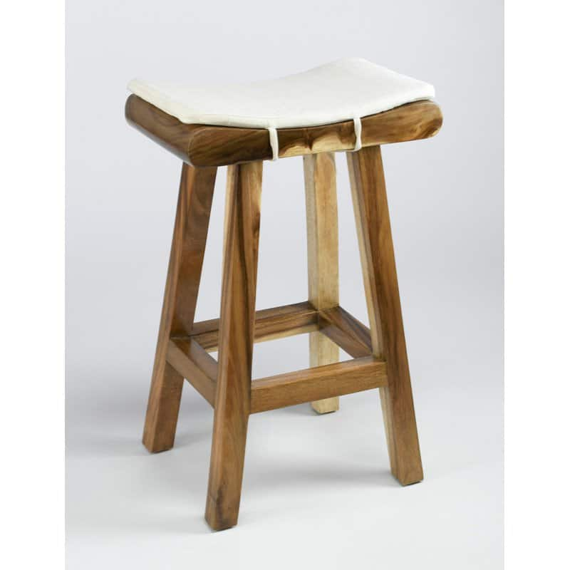 AA Importing 30 in. Saddle Bar Stool