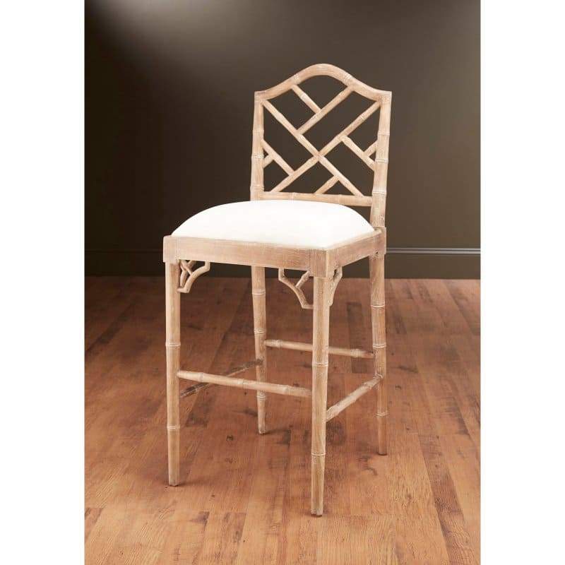 AA Importing 31 in. Bamboo Bar Stool