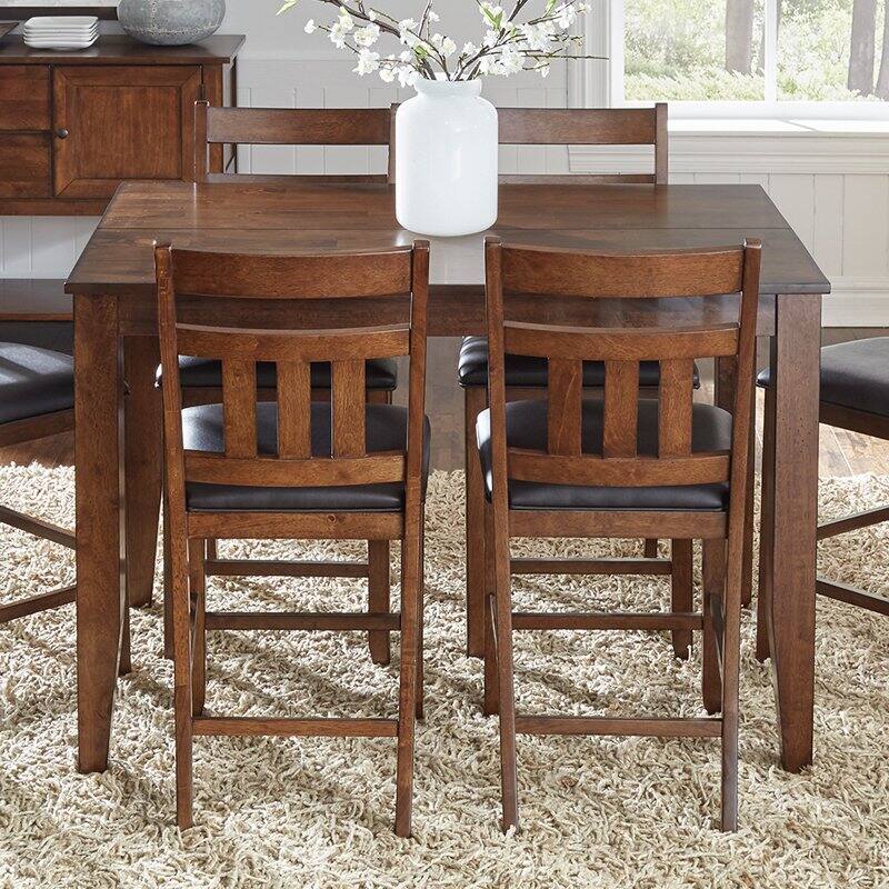 A-America Mason 54-in. Square Gather Height Dining Table