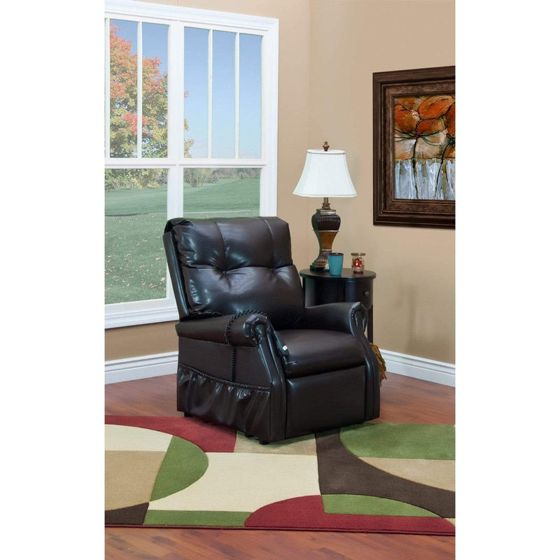 Med-Lift Dawson Faux Leather Recliner