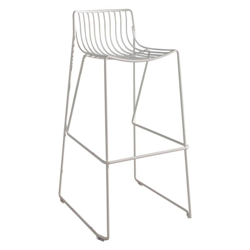 Abbyson Lois Iron 30 in. Bar Stool