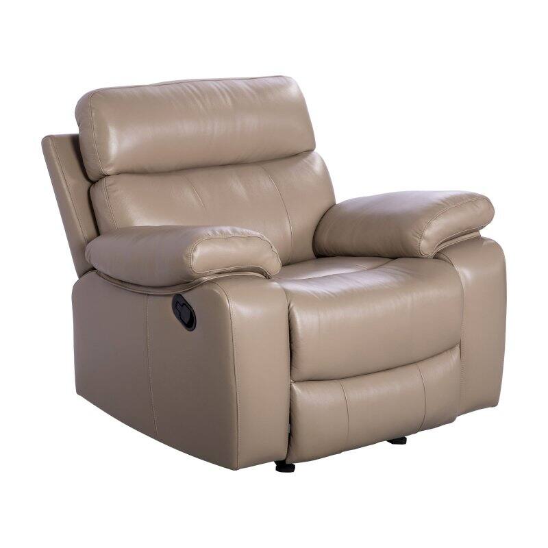 Abbyson Living Levi Leather Reclining Armchair