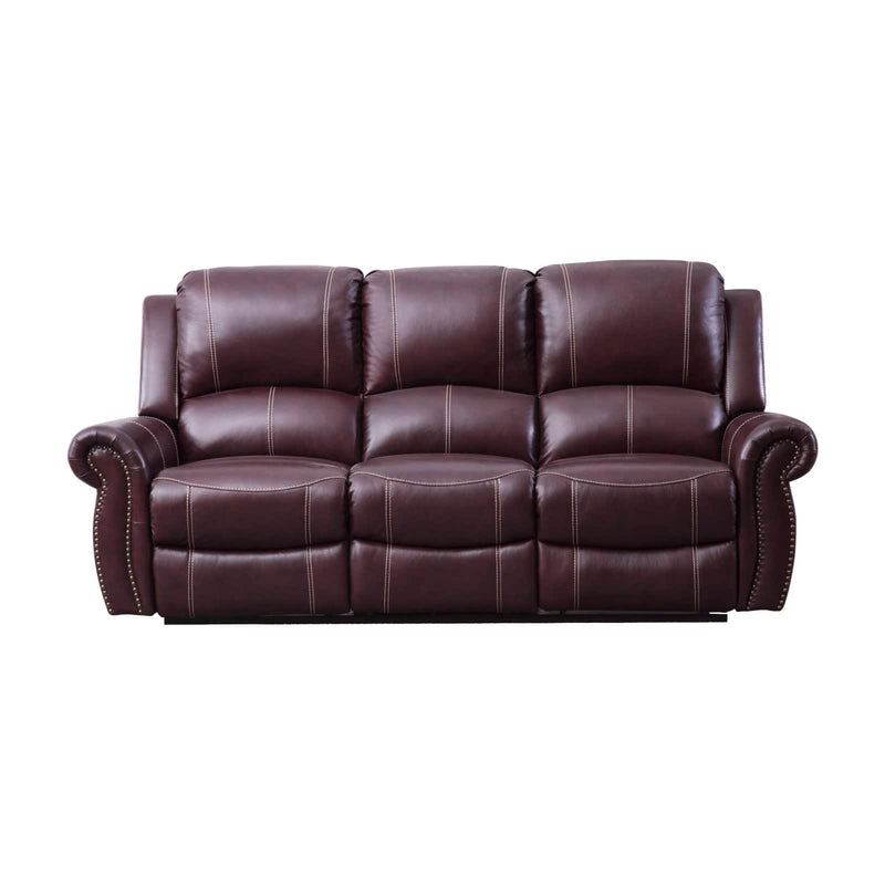 Abbyson Hayley Leather Reclining Sofa