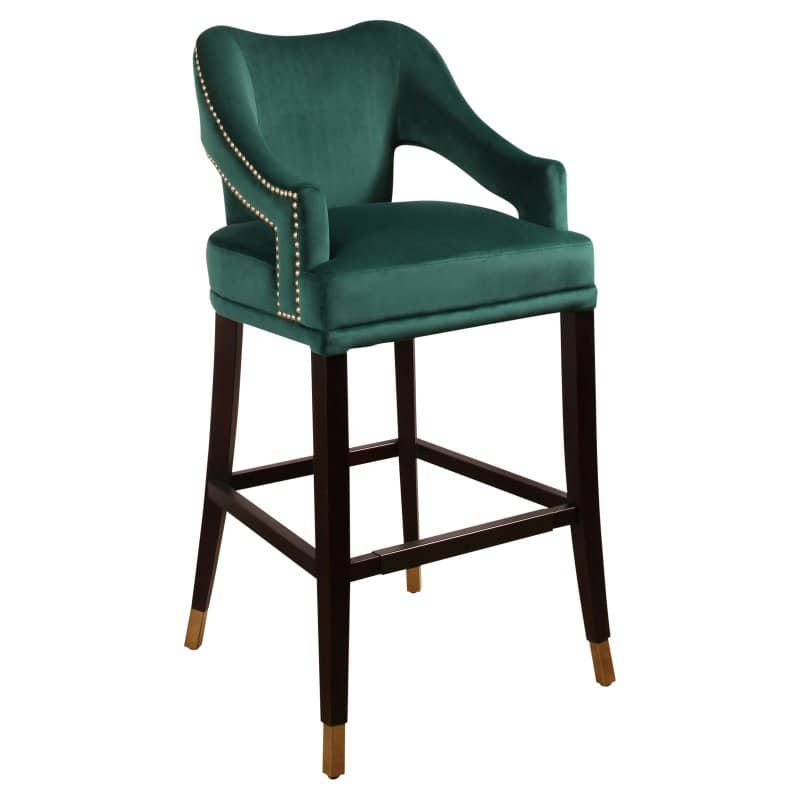 Abbyson Darcy 31 in. Upholstered Barstool