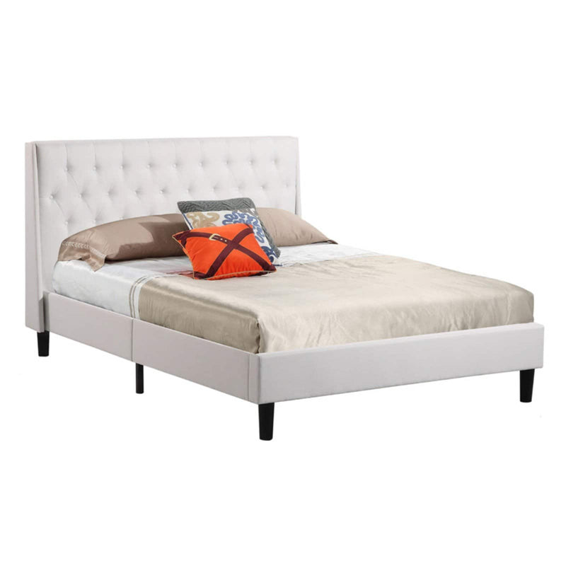 Abbyson Skyler Upholstered Platform Bed