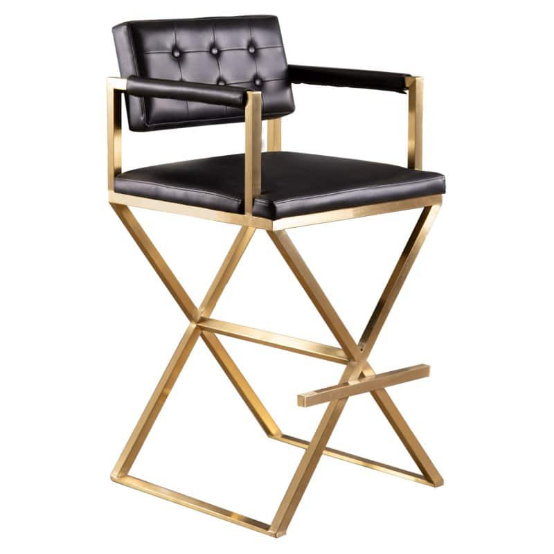 Abbyson Landon Director Bar Stool