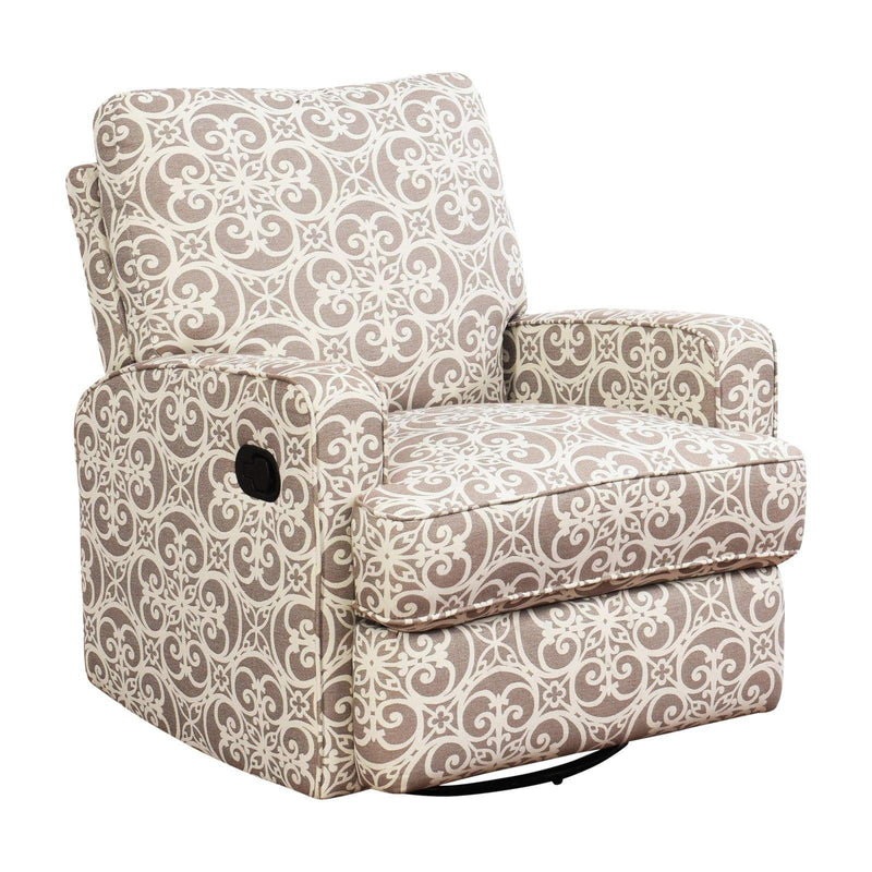 Abbyson Luca Swivel Glider Recliner