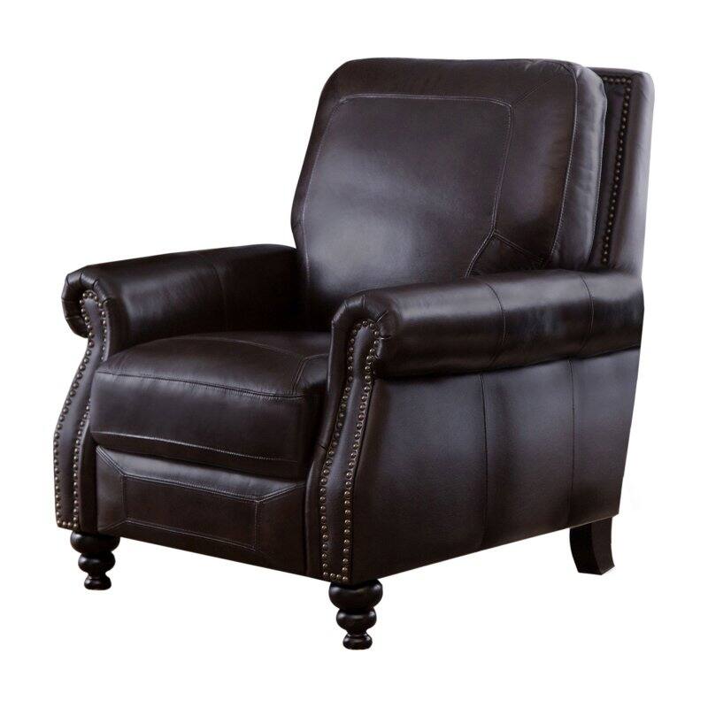 Abbyson Caprice Top Grain Leather Recliner