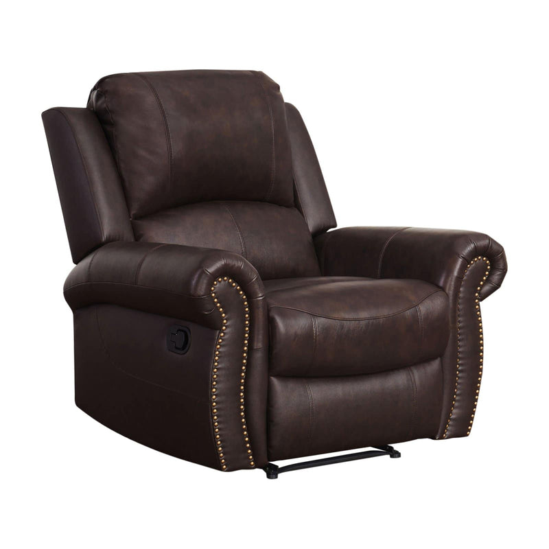 Abbyson Prescot Leather Recliner