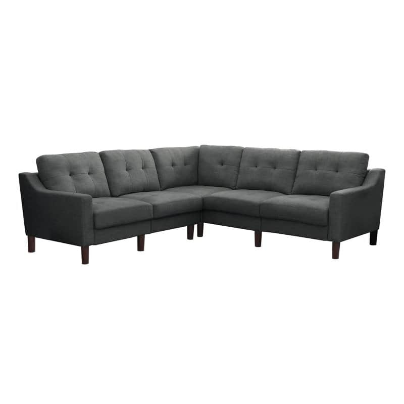 Abbyson Living Parker Fabric Corner Sectional Sofa