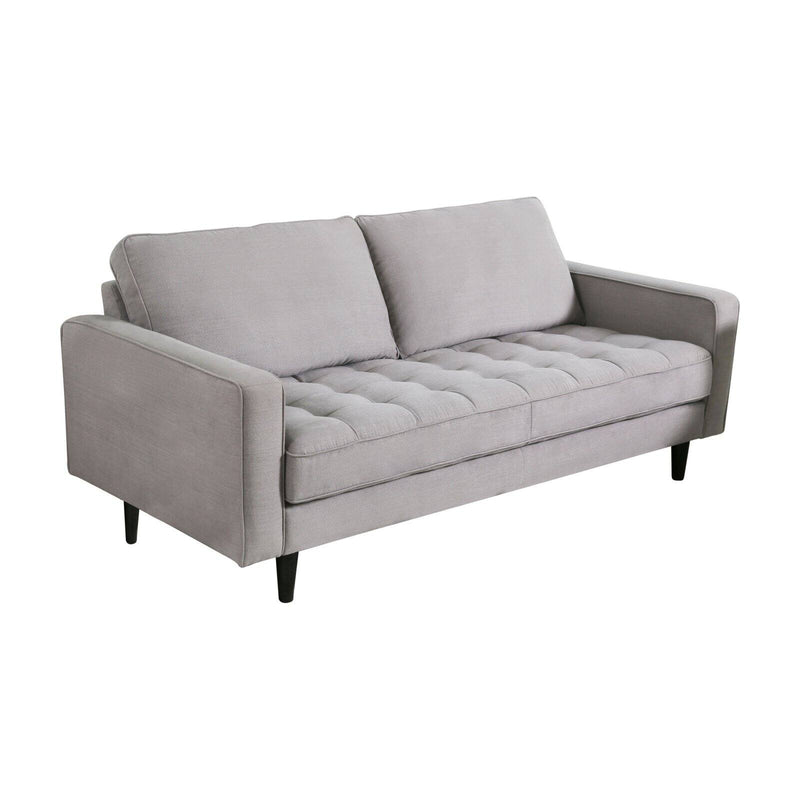 Abbyson Cooper Tufted Fabric Sofa