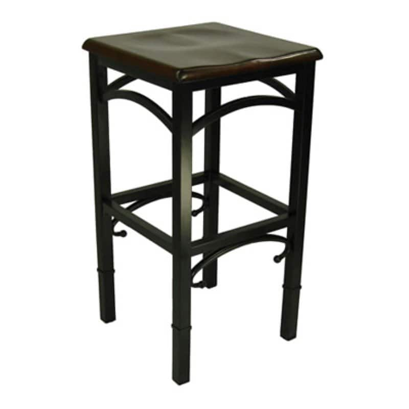 Havasu Adjustable Backless Bar Stool - Black