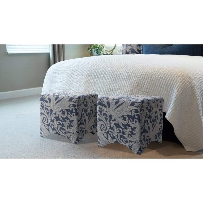 Jennifer Taylor Home Isaac Paisley Accent Cube