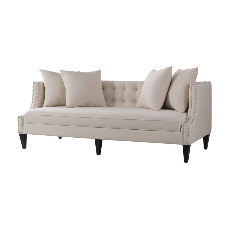 Jennifer Taylor Home Caroline Tufted Tuxedo Sofa