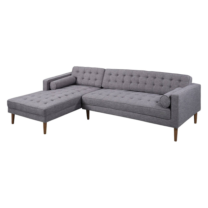 Armen Living Element Sectional Sofa with Chaise