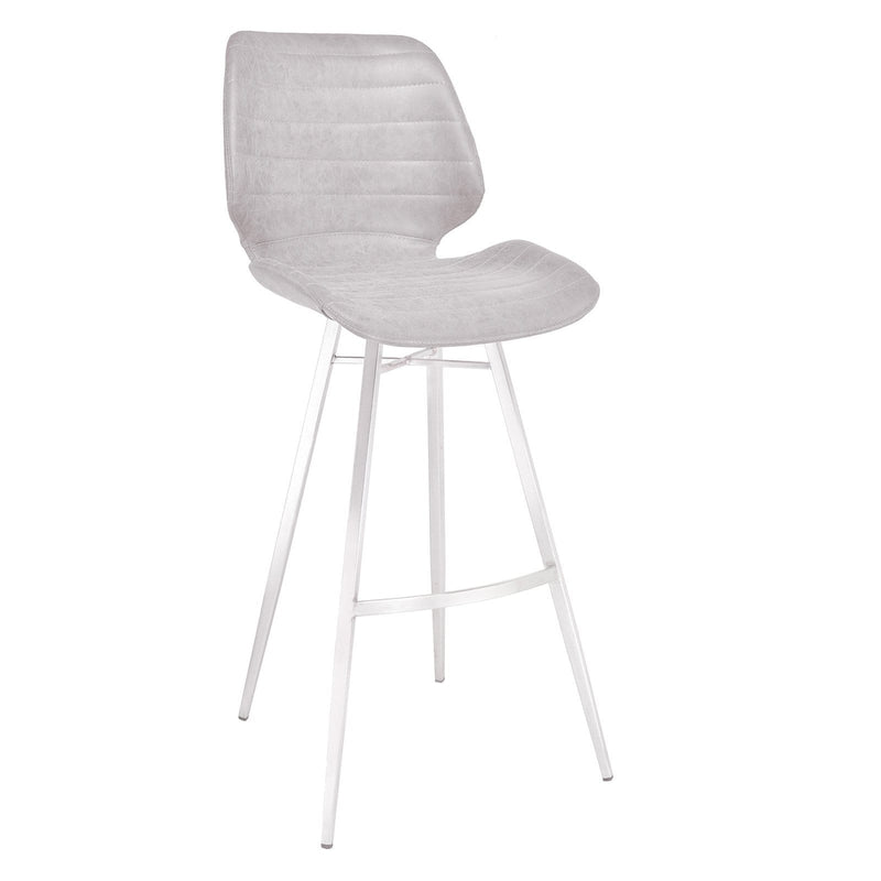 Armen Living Valor 26 in. Counter Stool Gray