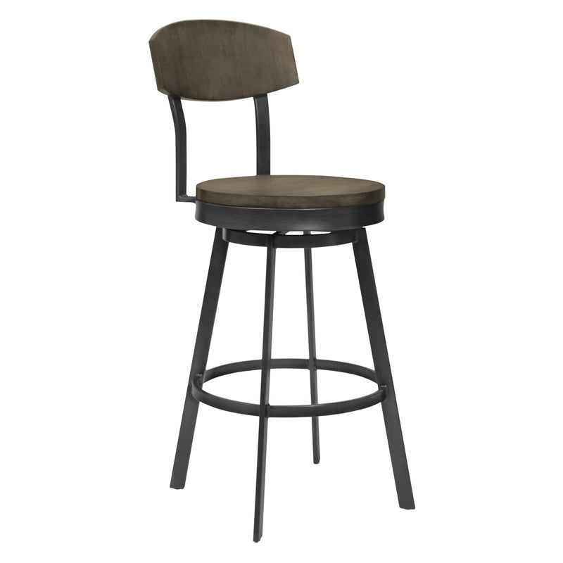 Armen Living Conway 25 in. Swivel Counter Stool