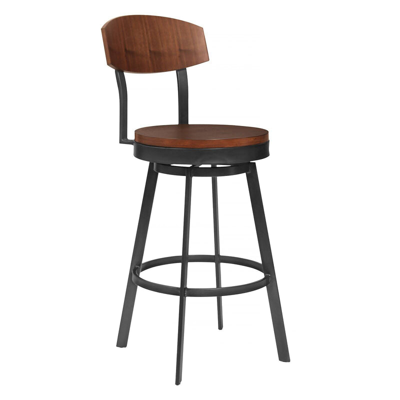 Armen Living Conway 25 in. Swivel Counter Stool