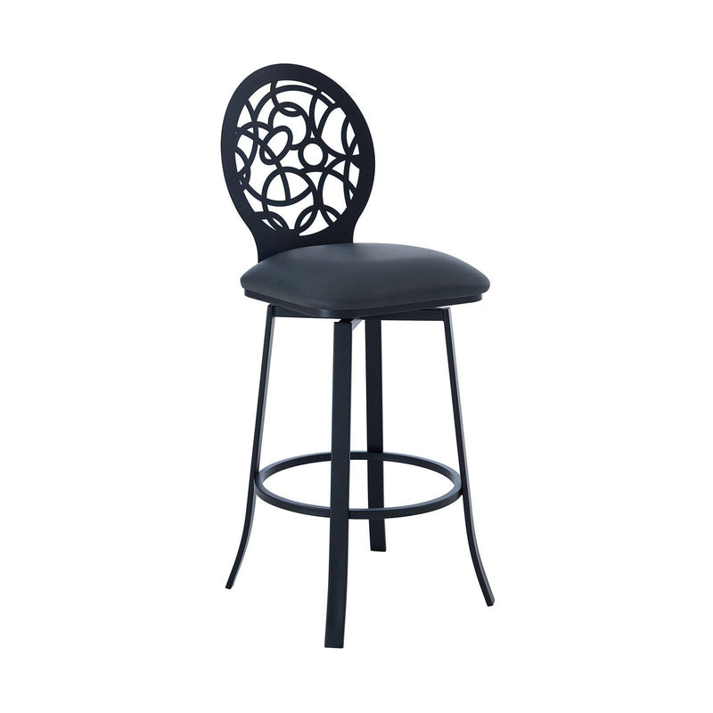 Armen Living Lotus 30 in. Swivel Bar Stool