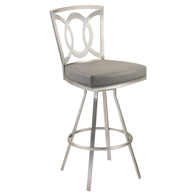 Armen Living Drake 26 in. Swivel Counter Stool