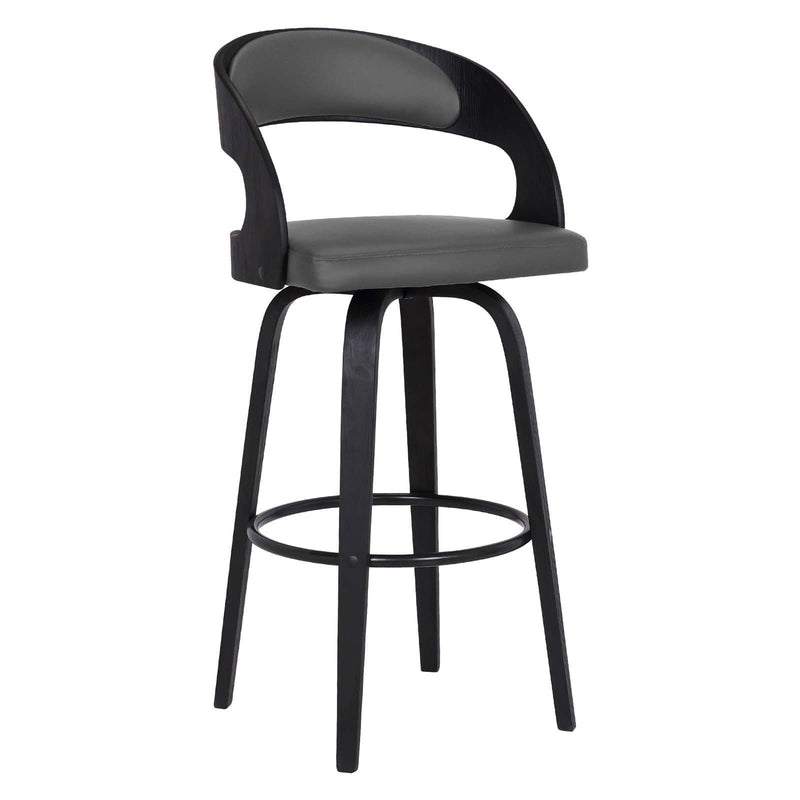 Armen Living Shelly 26 in. Swivel Counter Stool