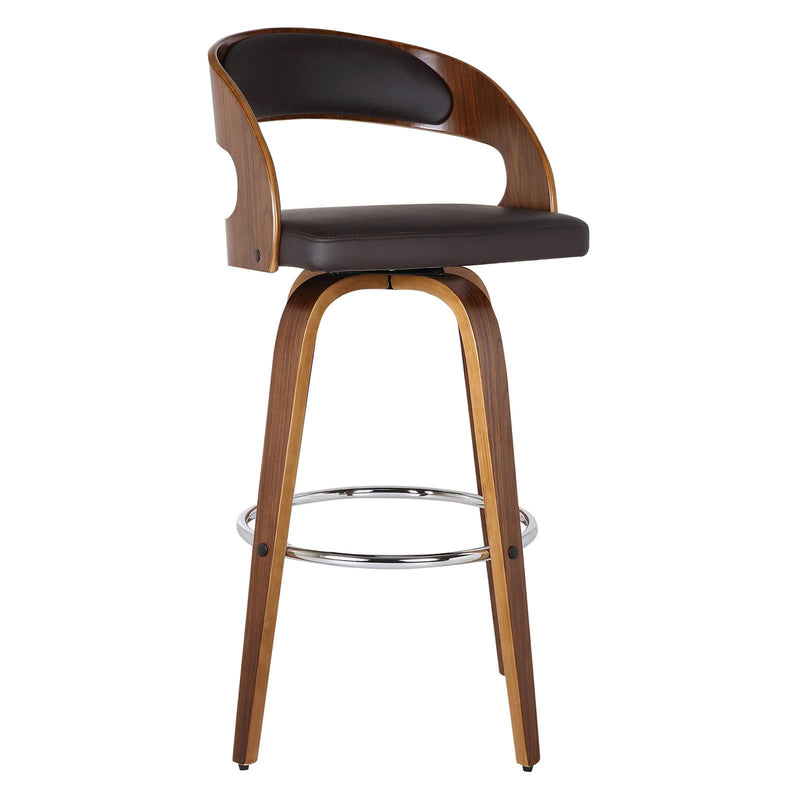 Armen Living Shelly 26 in. Swivel Counter Stool