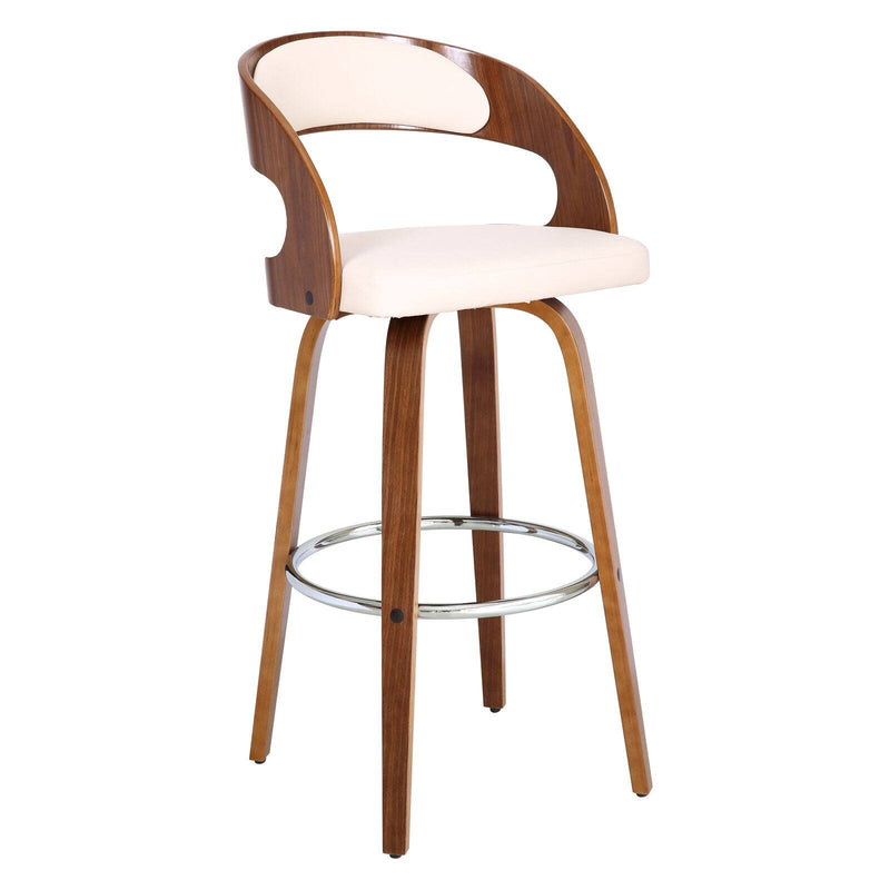 Armen Living Shelly 30 in. Swivel Bar Stool