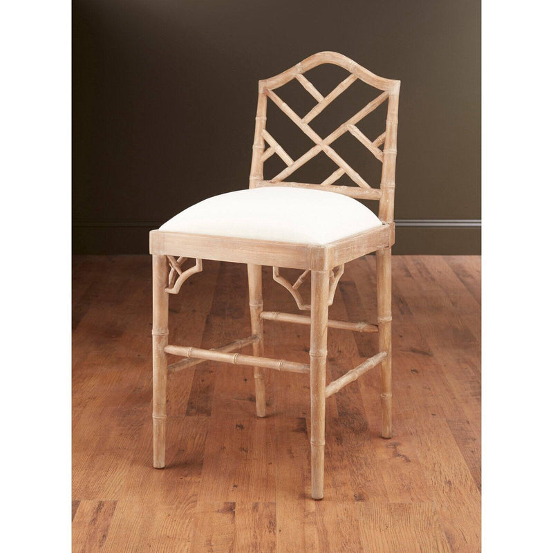 AA Importing 28 in. Bamboo Counter Stool