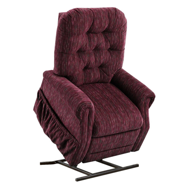 Med-Lift Encounter Wide Lift Recliner Wine