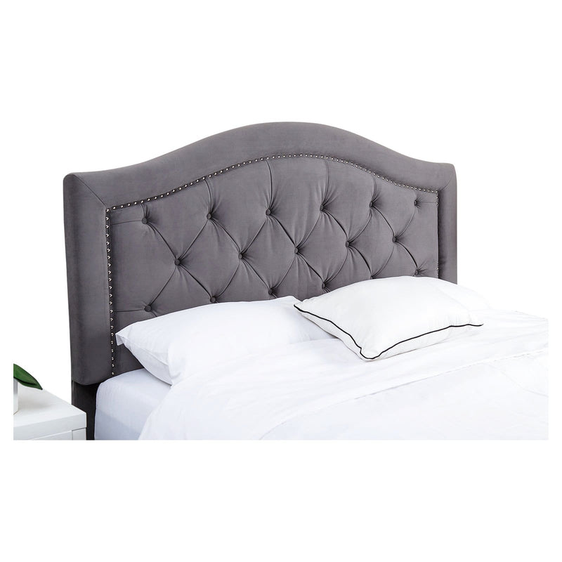 Abbyson Sherwood Tufted Velvet Headboard