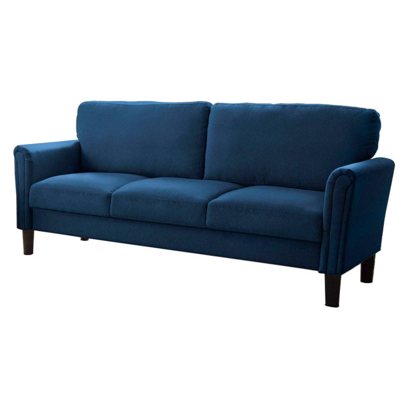 Abbyson Living Taylor Fabric Sofa Navy