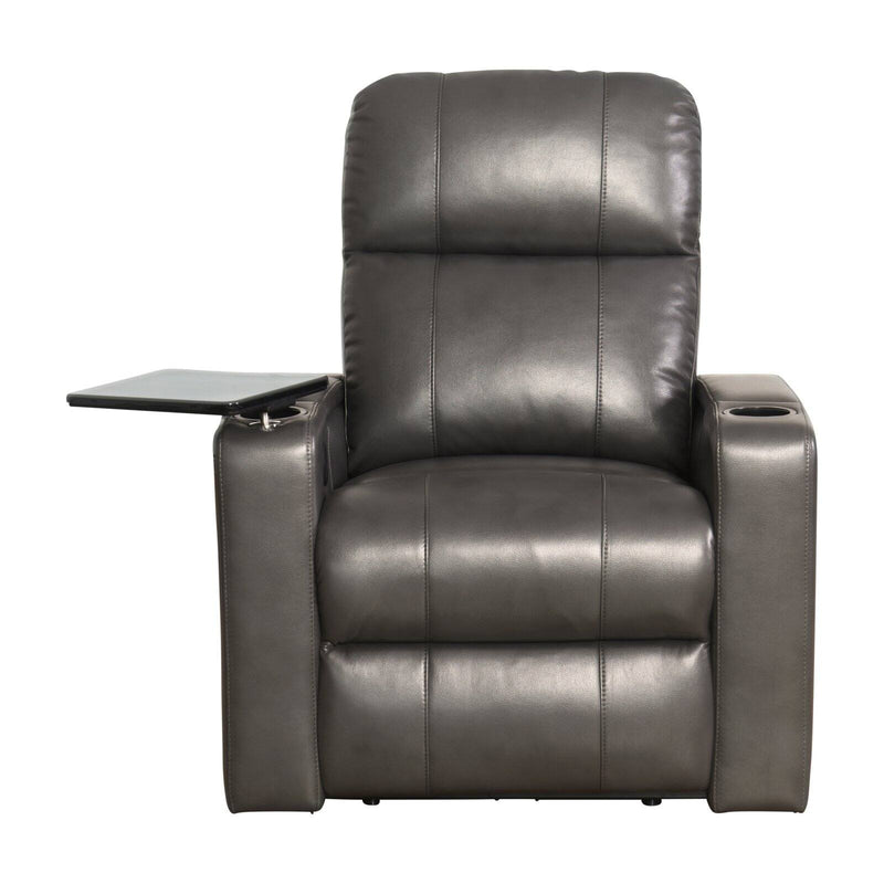 Abbyson Rider Power Recliner Gray