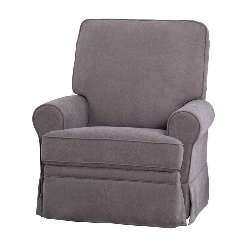 Abbyson Ira Fabric Recliner Gray