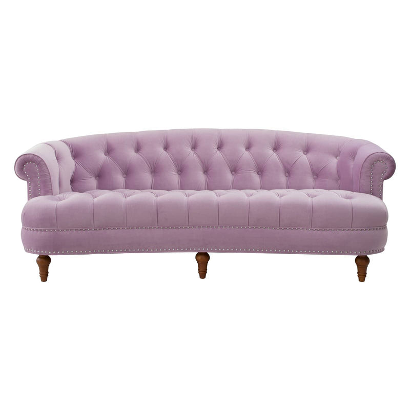 Jennifer Taylor Home La Rosa Tufted Sofa Lavender Herb