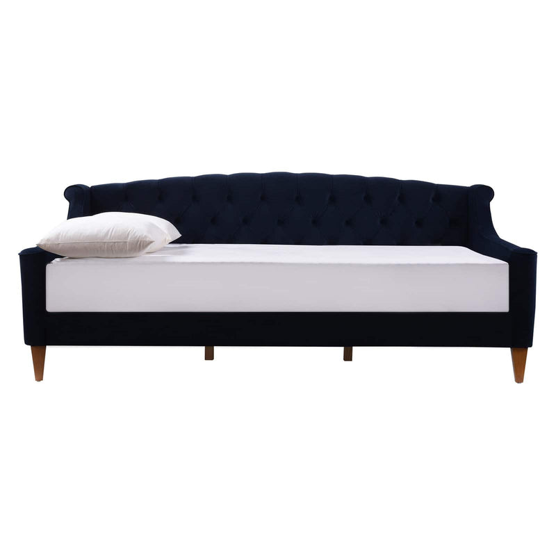 Jennifer Taylor Home Lucy Polyester Upholstered Daybed Dress Blues