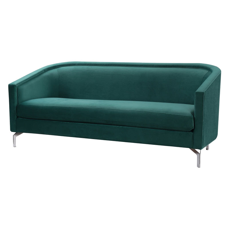 Sandy Wilson Annette Cabriole Sofa Evergreen